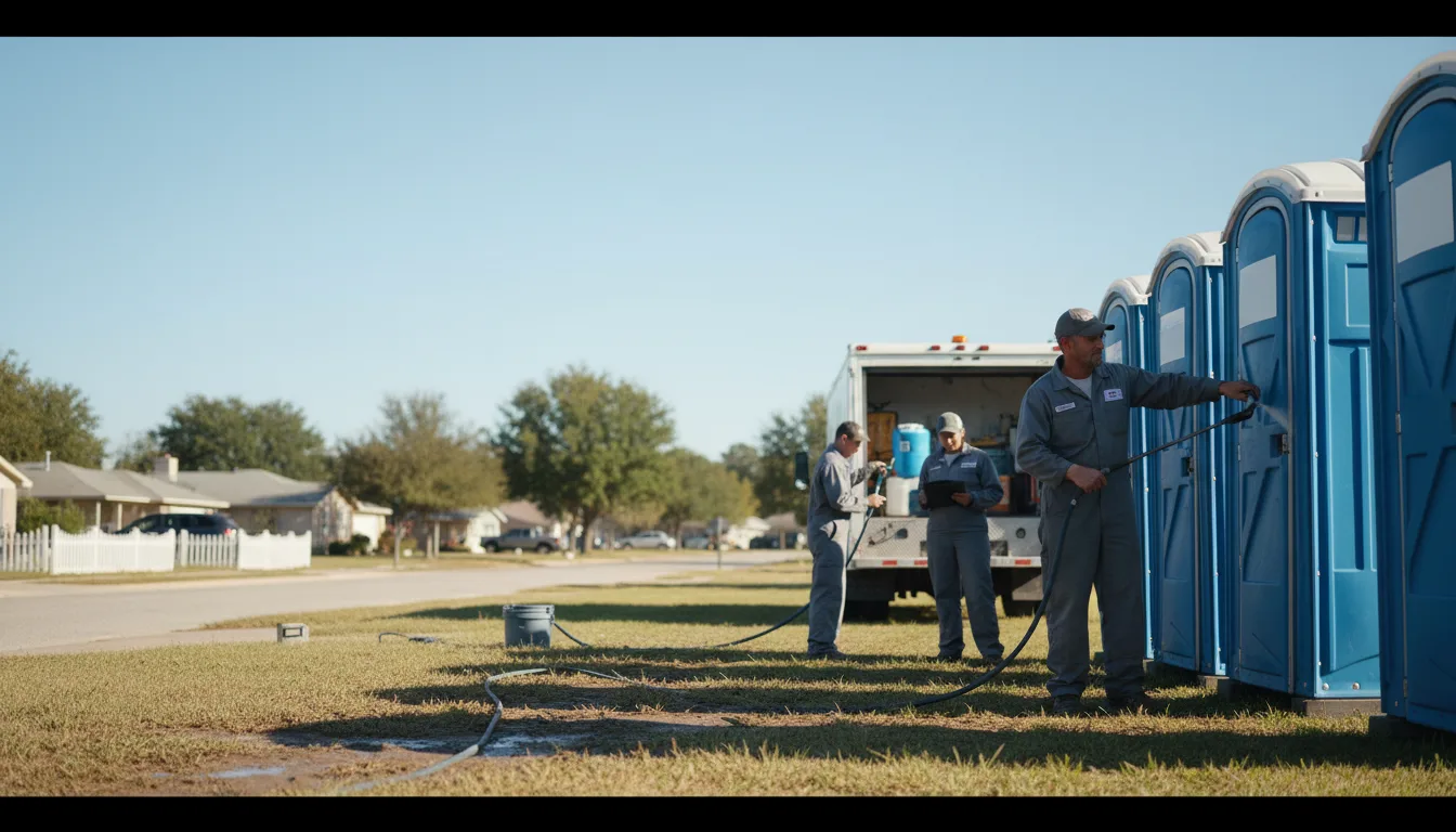 Long-Term Portable Toilet Rental in Hamlet, IN near me